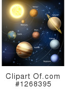 Solar System Clipart #1268395 by AtStockIllustration