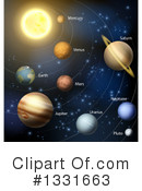 Solar System Clipart #1331663 by AtStockIllustration