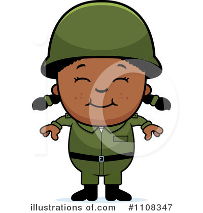 Royalty-Free (RF) Soldier Clipart Illustration by Cory Thoman - Stock Sample #1108347