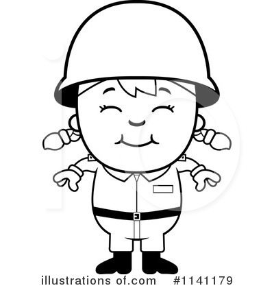 Royalty-Free (RF) Soldier Clipart Illustration by Cory Thoman - Stock Sample #1141179