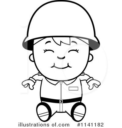 Royalty-Free (RF) Soldier Clipart Illustration by Cory Thoman - Stock Sample #1141182