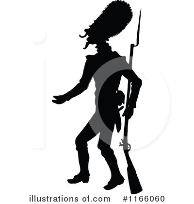 Royalty-Free (RF) Soldier Clipart Illustration by Prawny Vintage - Stock Sample #1166060