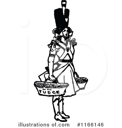 Royalty-Free (RF) Soldier Clipart Illustration by Prawny Vintage - Stock Sample #1166146