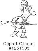 Soldier Clipart #1251935 by toonaday
