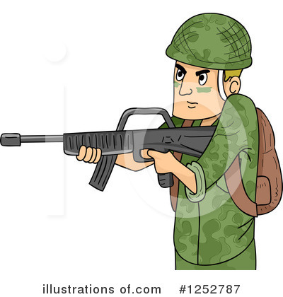 Soldier Clipart #1252787 by BNP Design Studio