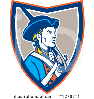 American Revolution Clipart #1276871 by patrimonio