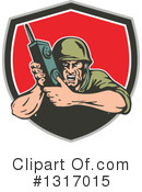 Soldier Clipart #1317015 by patrimonio
