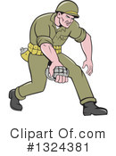 Soldier Clipart #1324381 by patrimonio