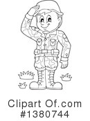 Soldier Clipart #1380744 by visekart