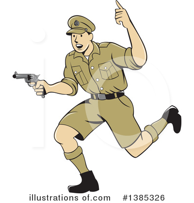 Pistol Clipart #1385326 by patrimonio