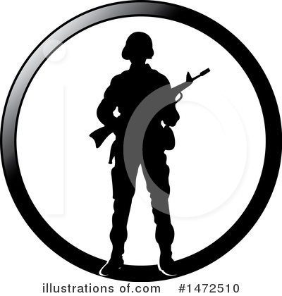 Soldier Clipart #1472510 by Lal Perera