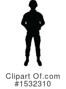 Soldier Clipart #1532310 by AtStockIllustration