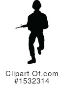Soldier Clipart #1532314 by AtStockIllustration