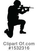 Soldier Clipart #1532316 by AtStockIllustration