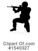 Soldier Clipart #1540327 by AtStockIllustration