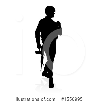 Royalty-Free (RF) Soldier Clipart Illustration by AtStockIllustration - Stock Sample #1550995