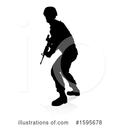 Royalty-Free (RF) Soldier Clipart Illustration by AtStockIllustration - Stock Sample #1595678