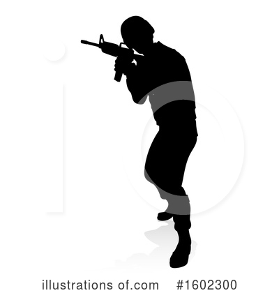 Royalty-Free (RF) Soldier Clipart Illustration by AtStockIllustration - Stock Sample #1602300