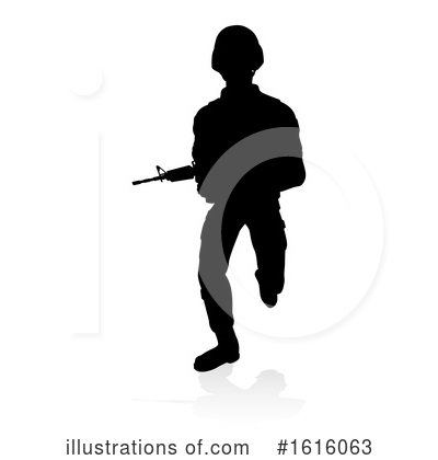 Royalty-Free (RF) Soldier Clipart Illustration by AtStockIllustration - Stock Sample #1616063