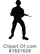 Soldier Clipart #1621628 by AtStockIllustration