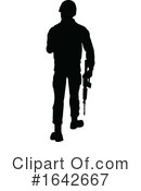 Soldier Clipart #1642667 by AtStockIllustration