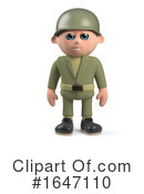 Soldier Clipart #1647110 by Steve Young