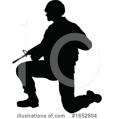 Royalty-Free (RF) Soldier Clipart Illustration by AtStockIllustration - Stock Sample #1652804