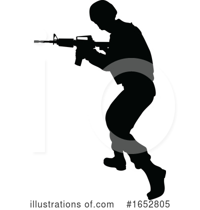 Royalty-Free (RF) Soldier Clipart Illustration by AtStockIllustration - Stock Sample #1652805