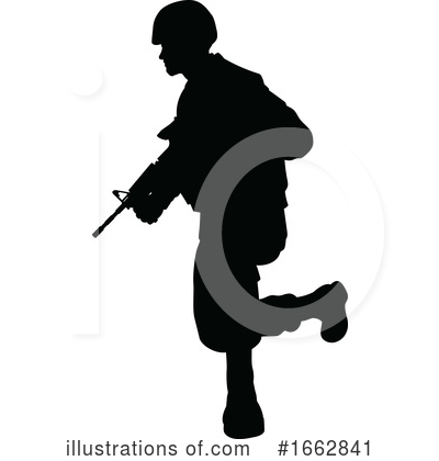 Royalty-Free (RF) Soldier Clipart Illustration by AtStockIllustration - Stock Sample #1662841