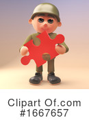 Soldier Clipart #1667657 by Steve Young