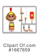 Soldier Clipart #1667659 by Steve Young