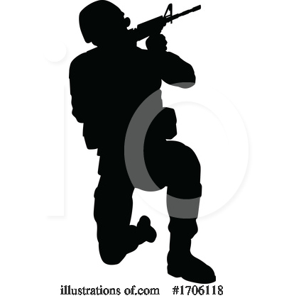 Royalty-Free (RF) Soldier Clipart Illustration by AtStockIllustration - Stock Sample #1706118