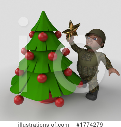 Royalty-Free (RF) Soldier Clipart Illustration by KJ Pargeter - Stock Sample #1774279