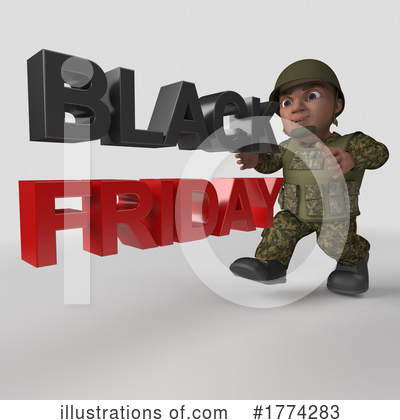 Royalty-Free (RF) Soldier Clipart Illustration by KJ Pargeter - Stock Sample #1774283