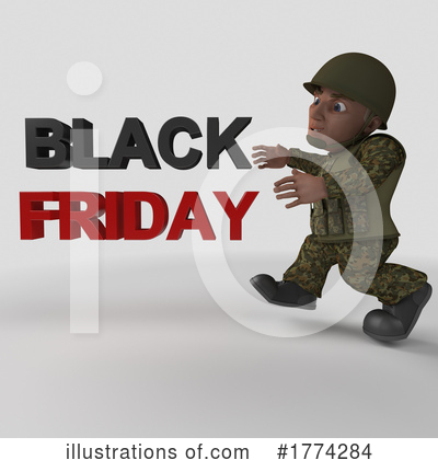 Royalty-Free (RF) Soldier Clipart Illustration by KJ Pargeter - Stock Sample #1774284