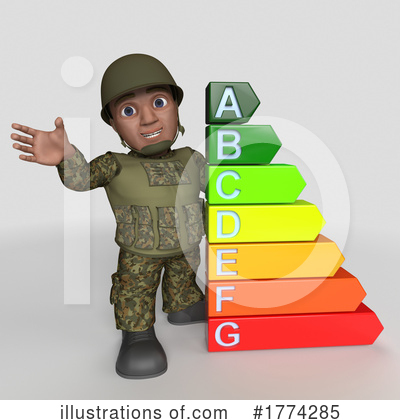 Royalty-Free (RF) Soldier Clipart Illustration by KJ Pargeter - Stock Sample #1774285
