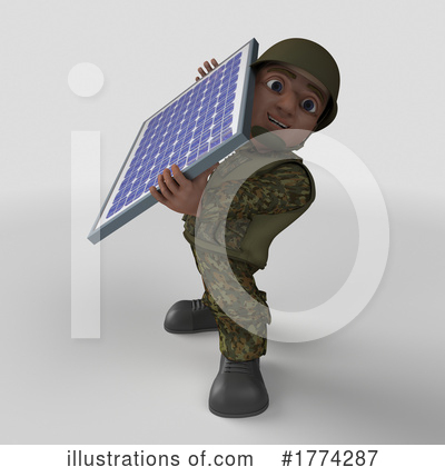 Royalty-Free (RF) Soldier Clipart Illustration by KJ Pargeter - Stock Sample #1774287