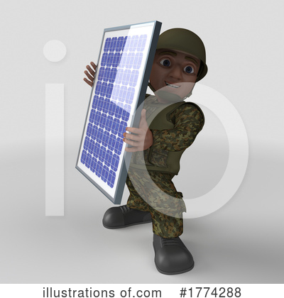 Royalty-Free (RF) Soldier Clipart Illustration by KJ Pargeter - Stock Sample #1774288