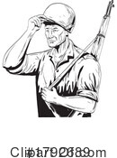 Soldier Clipart #1792689 by patrimonio