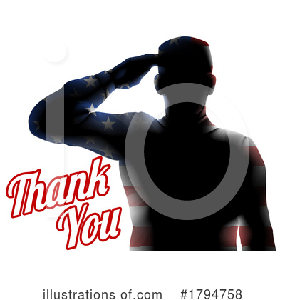 Veterans Day Clipart #1794758 by AtStockIllustration