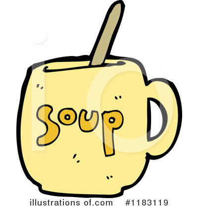 Royalty-Free (RF) Soup Clipart Illustration by lineartestpilot - Stock Sample #1183119
