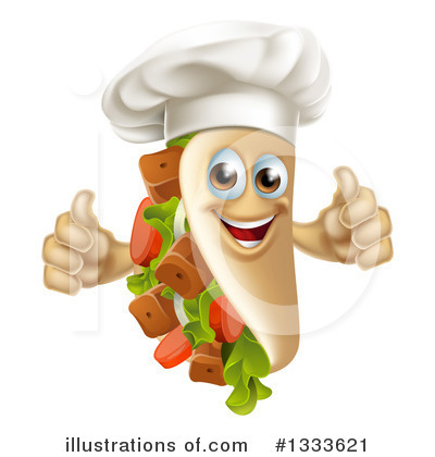 Kebab Clipart #1333621 by AtStockIllustration