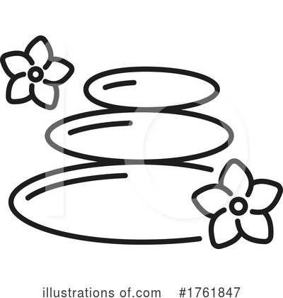 Spa Stone Clipart #1761847 by Vector Tradition SM