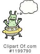 Space Alien Clipart #1199790 by lineartestpilot