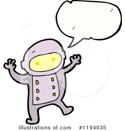 Royalty-Free (RF) Space Boy Clipart Illustration by lineartestpilot - Stock Sample #1194035