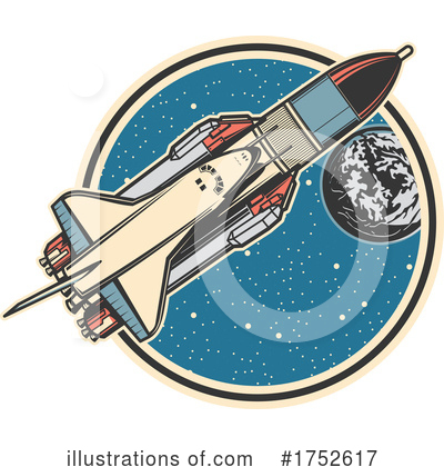 Rocket Clipart #1752617 by Vector Tradition SM