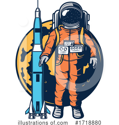 Royalty-Free (RF) Space Exploration Clipart Illustration by Vector Tradition SM - Stock Sample #1718880