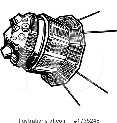Royalty-Free (RF) Space Exploration Clipart Illustration by Vector Tradition SM - Stock Sample #1735248