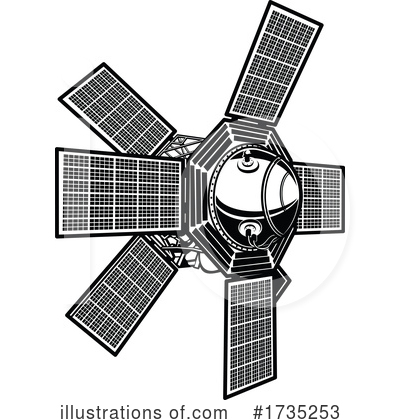 Royalty-Free (RF) Space Exploration Clipart Illustration by Vector Tradition SM - Stock Sample #1735253