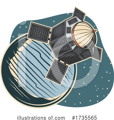 Royalty-Free (RF) Space Exploration Clipart Illustration by Vector Tradition SM - Stock Sample #1735565
